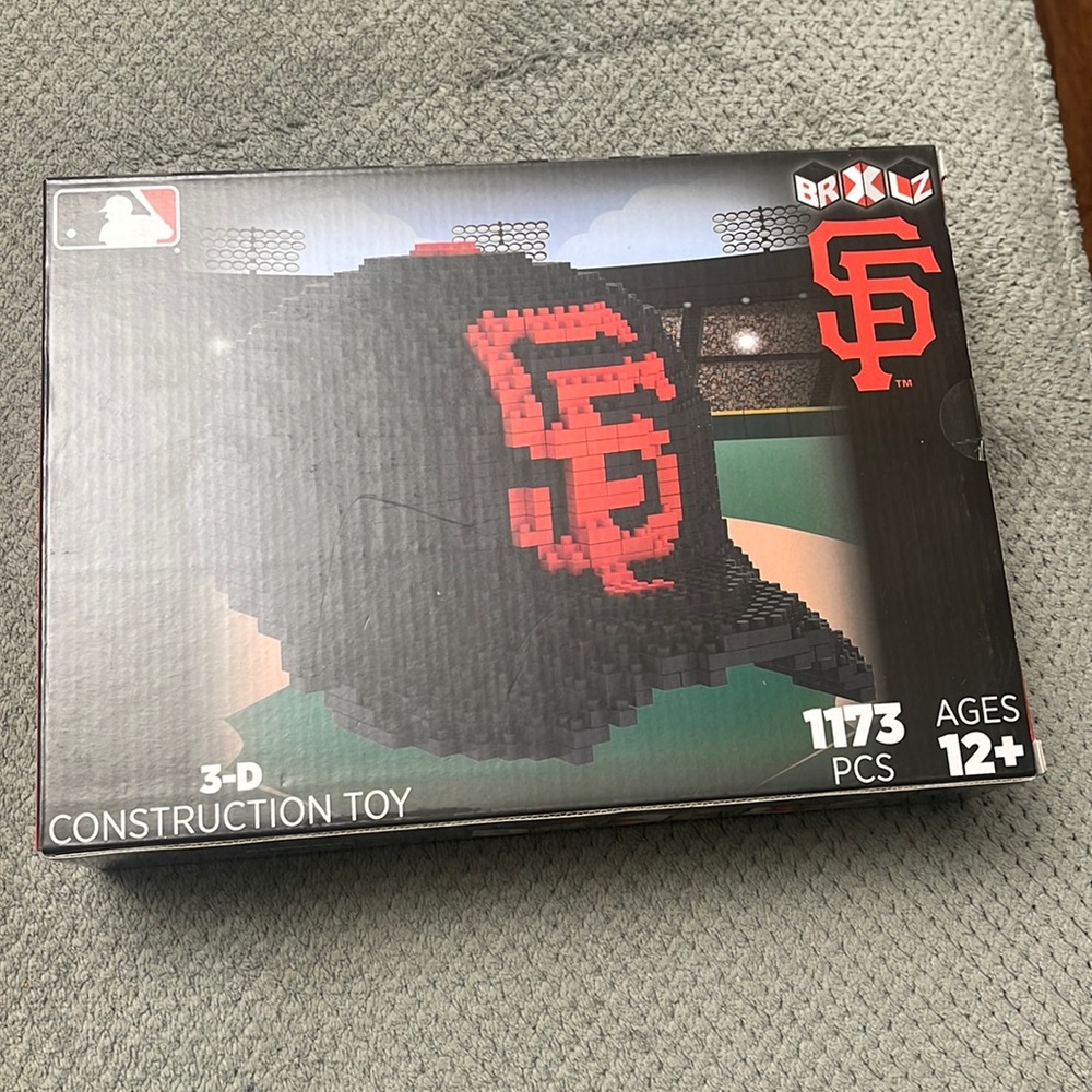 3D LEGO San Fransisco Giants Hat